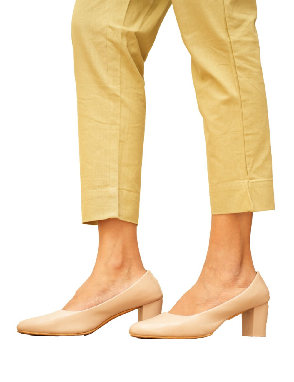 Women Pistachio Cotton Pant