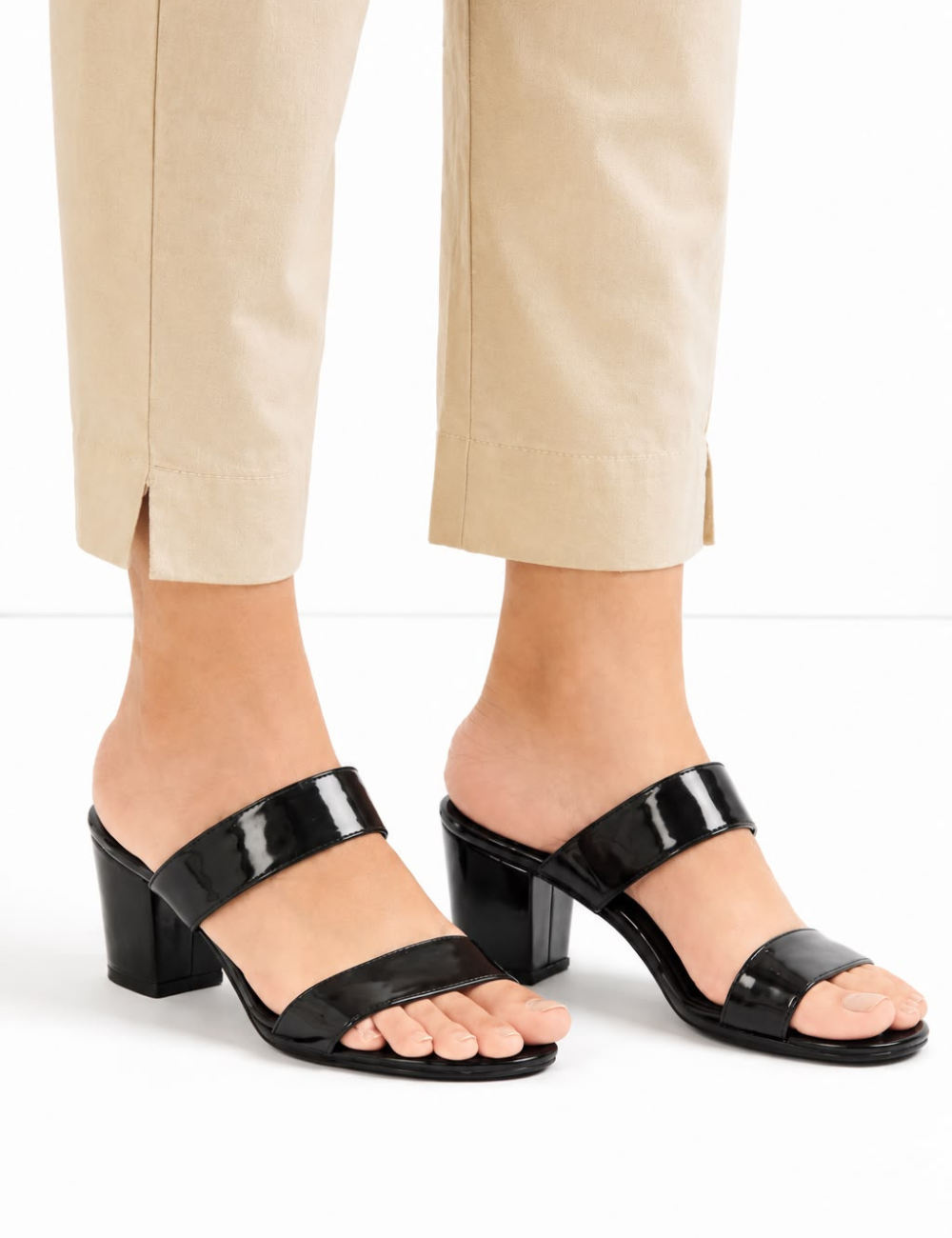 Women Beige Cotton Straight Pant