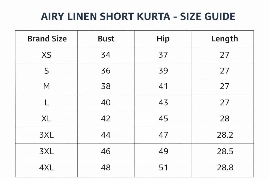 Women Elephant Grey Airy Linen Short Kurta