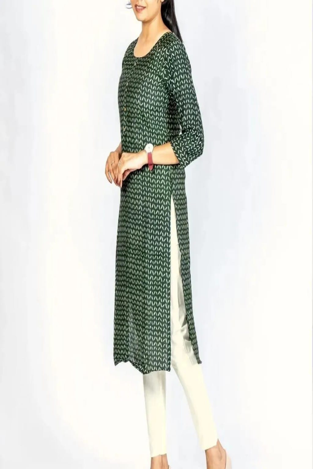 Women Grey Cotton Lycra Pant