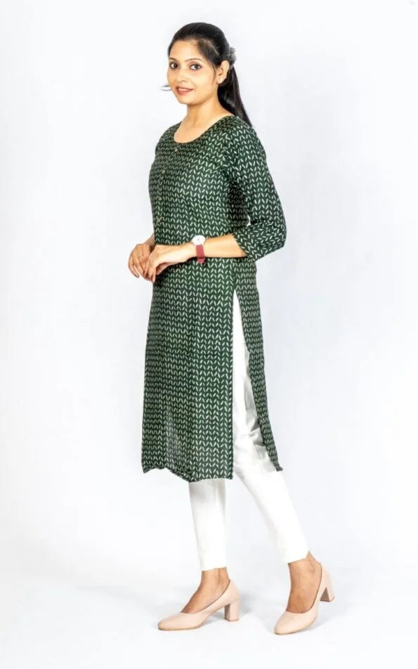 Straight Cotton Pant – White